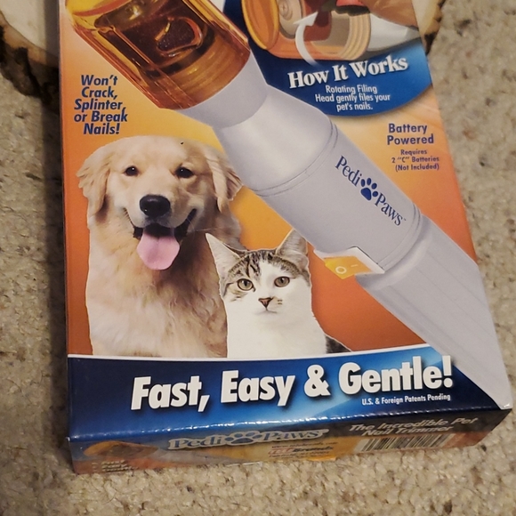 pedipaws battery size